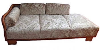 ART DECO DŘEVĚNÉ SOFA  