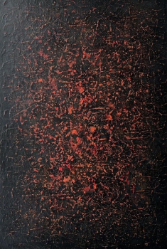 Matúš Juščák - Mlčení 150 x 100 cm  